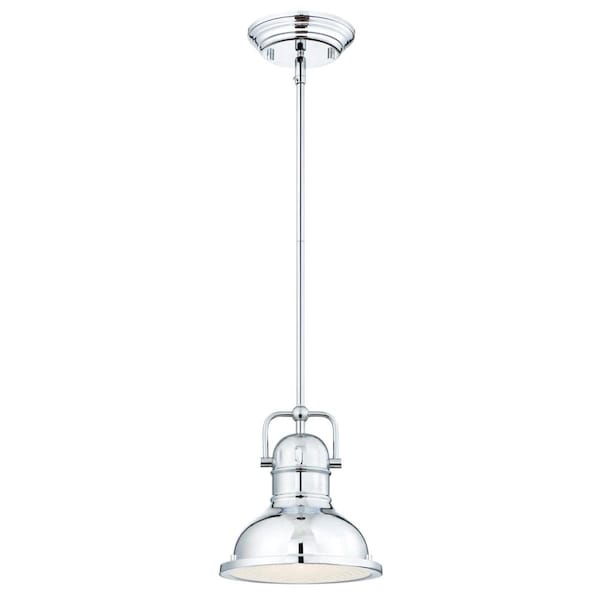 Westinghouse Pendant LED 9W OmniA19 Boswell, Chrome Frosted Prismatic Lens 63085A - main
